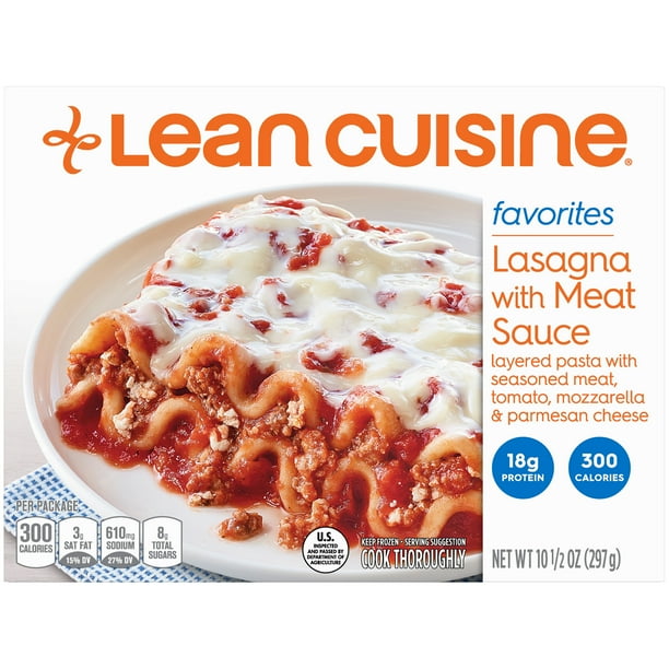 LEAN CUISINE FAVORITES Lasagna with Meat Sauce, Frozen Meal
