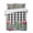 Black, variant on Quilts Twin Size Bedding Set, Cactus Tropical Watercolor Lightweight Quilted Comforter, Sage Green Plaid Summer Soft Reversible Bedspread Coverlet with Pillow Covers for All Season, 68" x 86"