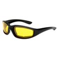 thumbnail image 1 of LOVIVER 2x 1 Pair Motorcycle Riding Glasses Padding Goggles Dustproof Windproof Motorcycle Sunglasses for Outdoor Sports, 1 of 8