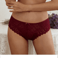 thumbnail image 2 of Abomasnow Lace G-String Thongs fow Women Sexy Low waist See Through Thong Underwear Breathable T-back Panties S-5XL on Clearance, 2 of 4