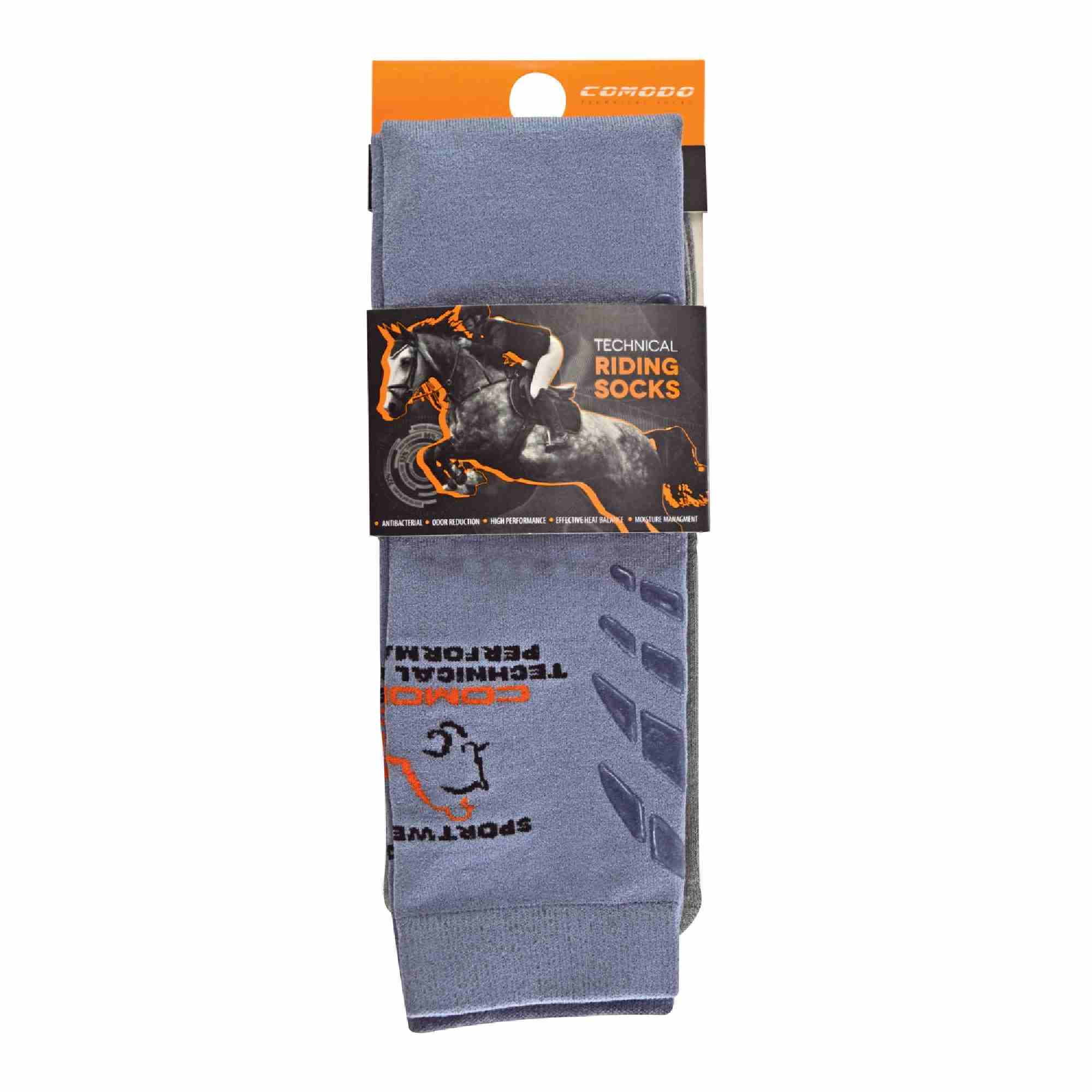 Comodo - Ladies Knee High Horse Riding Equestrian Socks | Womens Thin Technical Microfibre Socks for Horse Competition