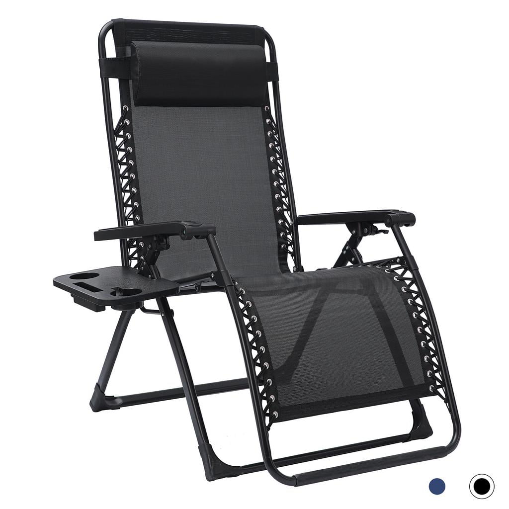 Details about   Folding Zero Gravity Recliner Chair Sun Lounge Beach Camping Patio Yard Garden 