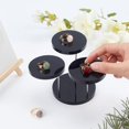 thumbnail image 3 of ZenCart Desktop Jewelry Rack 3-tiers 360 Degree Rotation Watch Glasses Necklace Display Holder Jewelry Stand Room Decor Retail Bracelet Organizer, 3 of 8