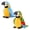 2PCS丨AC, variant on zhonghuaying 9'' Cute Talking Parrot Repeats What You Say Electronic Interactive Plush Toy Stuffed Animal Record Parrot Waving Wings Funny Bird Toys for Girls Boys Xmas Gift (1PCS丨C)