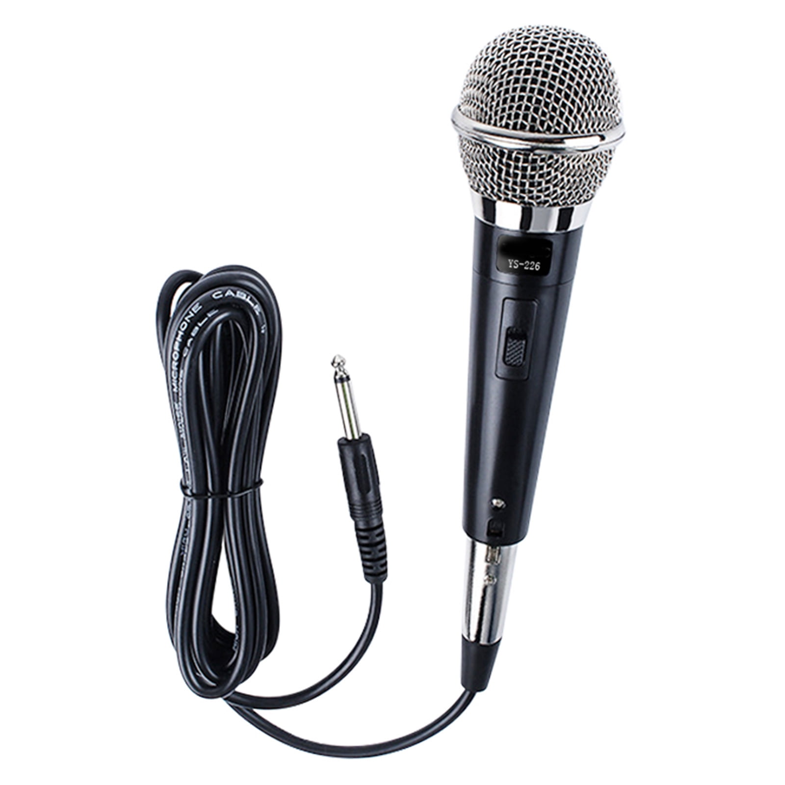 Wired Microphone, Handheld Microphone for Karaoke Singing High Fidelity