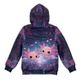 thumbnail image 5 of Pzuqiu Axolotl Hoodies for Kids Versatile Stretchy Girls' Fashion Hoodies & Sweatshirts Practical Wind Proof Long Sleeve Jacket Outfits Personalized for Young Girls Size 4-5, 5 of 7