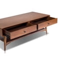thumbnail image 5 of Alpine Furniture Flynn Rectangular Wood Coffee Table - Chestnut Brown, 5 of 8