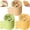 3 Pcs, variant on Flower-shaped Silicone Ice Cream Mold With Lids, Fun Flower Shape Popsicles Silicone, Ice Cream Molds With Sticks Stackable, Cherry Blossom, For Diy Treats Includes Apricot Green and Yellow