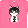thumbnail image 4 of Inktastic 2nd Birthday Cat 2 Year Old Girl Girls Toddler T-Shirt, 4 of 5