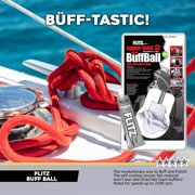 Flitz 2 Super Mini Buff Ball with Paste Polish, 1.76 oz