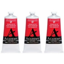 Grumbacher Acrylic Paint, Grumbacher Red, 90ml/3 oz. Metal Tube, 3-Pack