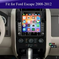 Molaner Car Radio for Ford Escape 2008-2012 Fit for Wireless Carplay Android Auto, 9.7 inch Android 15 Touchscreen Head Unit with GPS Bluetooth WiFi, 2 32G