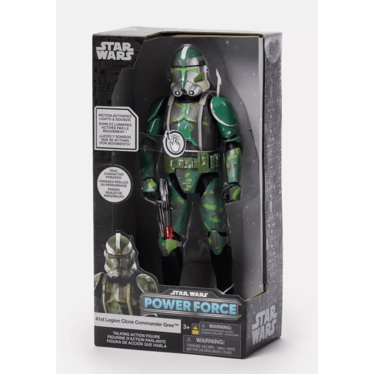 スターウォーズ　プライズ Disney 41st Legion Clone Commander Gree Star Wars Power Force