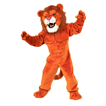 Power Cat Lion Mascot Costume