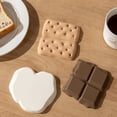 thumbnail image 1 of TTJ Coasters Absorbent Coasters 3 Styles CartoonCookie Silicone HeatResistant Mats Non SlipInsulation Pads Table Protector Kitchen Countertop Decor Accessories, 1 of 7