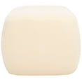 thumbnail image 4 of SAFAVIEH Whitley Modern Faux Shearling Ottoman, Cream, 4 of 9