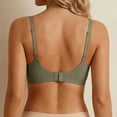 thumbnail image 6 of ByworldtasicNo Boundaries Womens Seamless Wireless V Neck Bra Wide Fixed Strap Invisible Smooth Bra Everyday T-Shirt Comfort Bralette, 6 of 6