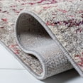 thumbnail image 5 of SAFAVIEH Madison Flowers Vintage Abstract Area Rug, Beige/Wine, 5'3" x 7'6", 5 of 7