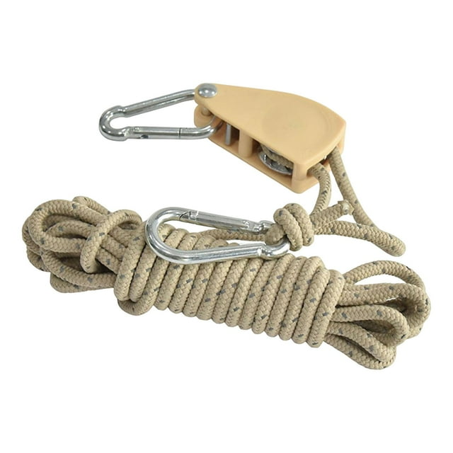 Guy Rope Accesorios ajustables ligeros Ajustador Toldo Cuerda de viento para dosel 6 mm Cola Cuerda para tienda de campaña