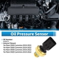thumbnail image 2 of Ofertas Únicas 1 Pcs No.4384678 Sensor de presión de aceite del motor para Ram 2500 para Cummins 2019-2022 6.7L, 2 of 7