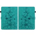 thumbnail image 4 of XYX for Kindle Paperwhite (11th Generation-2021/2023/2024) Case, PU Leather Slim Folio with Multi-Angle Stand - Green Lily Flower, 4 of 7