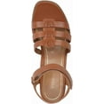 thumbnail image 4 of Vionic Women's Maisy Ankle Strap Dress Sandal Tan Leather 9M, 4 of 5