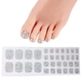thumbnail image 4 of No Bake Gel Nails Art Stickers 1 Box of Simple Fashion Toe Nails Decals for Women Easy Application Nails Ornament, 4 of 8