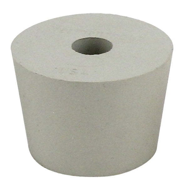 7 Drilled Rubber Stopper With Airlock Hole