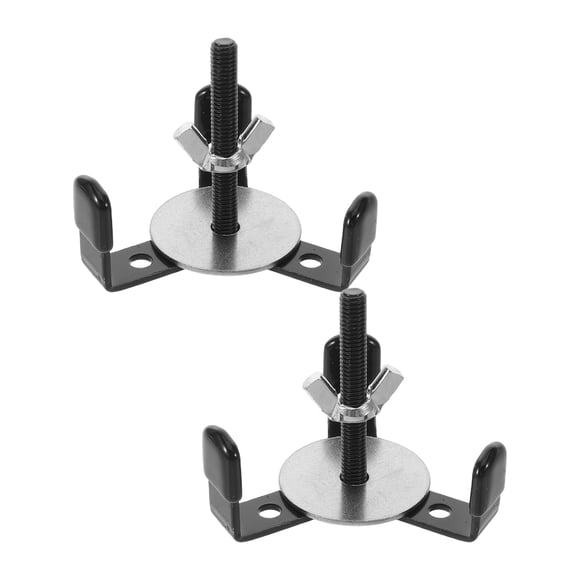 HAMPPLIES 2Jgo Colgador De Pared Para Casco De Rugby Montaje Y Fácil Negro