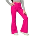 thumbnail image 5 of CAIVO Girls Casual Solid Color Flare Leg Pants For Kids Easy Comfort Everyday Wear Relaxed Fit Versatile Trousers, 5 of 6
