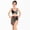 B Black, variant on Swimming Suit for Girls Kids Two Piece Swimsuit Leopard Print Spaghetti Strap Sleeveless Bikini Tankini Top and Bottom Swimwear Black 5 Years-6 Years