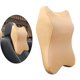 thumbnail image 4 of Cojín cervical para coche, reposacabezas, espuma viscoelástica suave Beige L, 4 of 9
