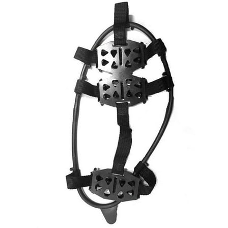 BESTSKY Ice Cleats,Enhanced Grip Snow/Ice Grip Excellent Traction Snow Cleats,Ice Spikes for Shoes