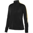 thumbnail image 2 of Augusta Sportswear S Womens MEDALIST JACKET 2.0 Black/Vegas Gold 4397, 2 of 2