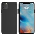 thumbnail image 3 of TORUBIA For iPhone 11 Pro Max 6.5 Inch Back Case Slim Fit Soft TPU Phone Case Built-in Velvet Material Anti-Scratch Protective Cover,Full Body Protection Liquid Silicone Black, 3 of 8