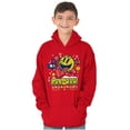 thumbnail image 5 of Ugly Christmas Pattern PACMAN Holiday Youth Hoodie Boy Girl Teen Brisco Brands S, 5 of 6