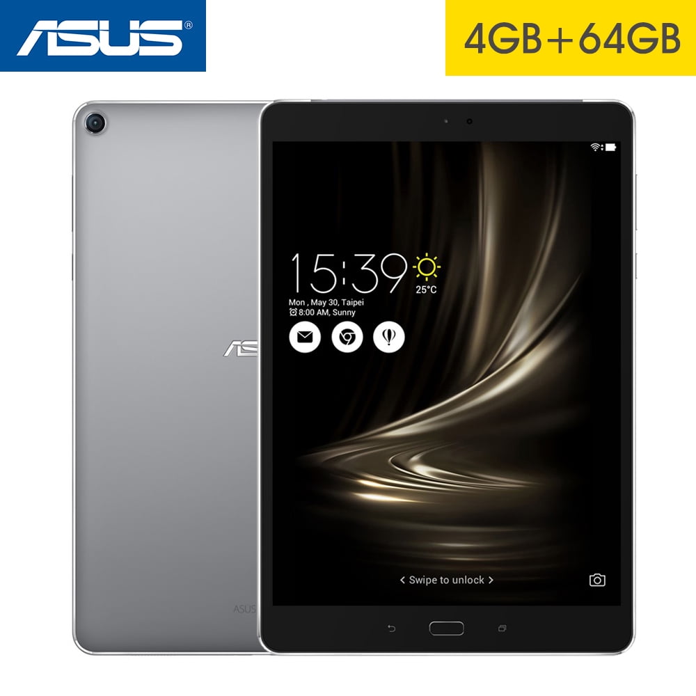 ASUS ZenPad 3S 10 Z500M WiFi 9.7-inch 2K 1536 x 2048P Tablet 4GB+32GB  Android 6.0 MTK MT8176 Dual-Core 2.1 GHz 8MP 5900mAh BT .2 2.4G⁄5G Dual  Band WiFi Tablet PC Pad