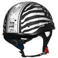thumbnail image 5 of ILM 205V ABS Half Helmets, DOT Approved Small Men's Helmet with Helmet Bag Patriotic Flag, 5 of 6