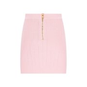 Balmain Mini Knit Skirt – Pink (Women's)