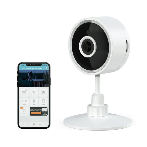 Instachew Purrsight Mini HD Wi-Fi Pet Camera, Indoor Security Camera for Cats and Dogs