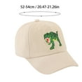 thumbnail image 3 of NIEWTR Construction Site Vehicles Hats for Boys Girls Age 3-10，Adjustable Vintage Embroidered Kids Baseball Cap Toddler Boy Hats，Brown, 3 of 6