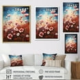 thumbnail image 4 of Designart "Pink Crimson Petal Haven VII" Flower Canvas Prints, 4 of 7