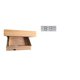 thumbnail image 1 of Estante flotante de pared con cajón y compartimento, reloj de pared digital, multiusos, , temperatura y humedad, para decoración del ho, 1 of 8