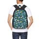 thumbnail image 4 of Fotbe Floral Mochila para Hombre y Mujer - Tela Oxford 600D Resistente - Mochila Impermeable de Gran Capacidad para Escuela, Viajes y Senderismo, 4 of 6