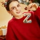 thumbnail image 4 of Adornos navideños personalizados con letras | 26 adornos acrílicos con el alfabeto | Colgantes navideños DIY para decorar el hogar y el árbol, 4 of 5