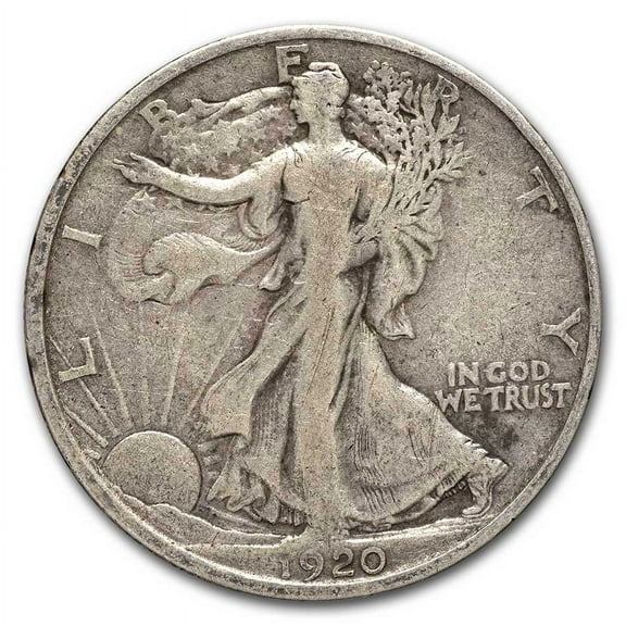 1920-S Walking Liberty Half Dollar Fine