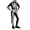 Black, variant on GiLiling Halloween 3D-Printed Girls Glow Skeleton Charactertume Kids Bone Jumpsuit Kids Glow in the Dark Skeleton Charactertume Halloween Character Dress Up (Black, 9-10 Years)