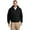 BLACK, variant on CornerStone Men’s Tall Duck Cloth Hooded Work Jacket. TLJ763H., Black, XLT