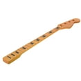thumbnail image 5 of 20 Frets Maple Electric Bass Guitar Neck for 4 String Precision PB Bass Yellow, 5 of 7