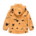 thumbnail image 4 of Mercatoo Kids Boys Zip Up Prints Jacket Coat Long Sleeve Hooded Thicken Outerwear Toddler Girls Winter Jacket 3t, 4 of 8